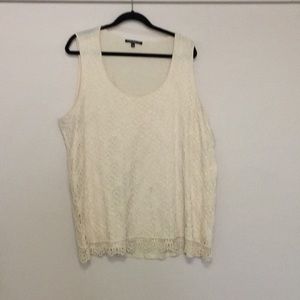 Lace tank